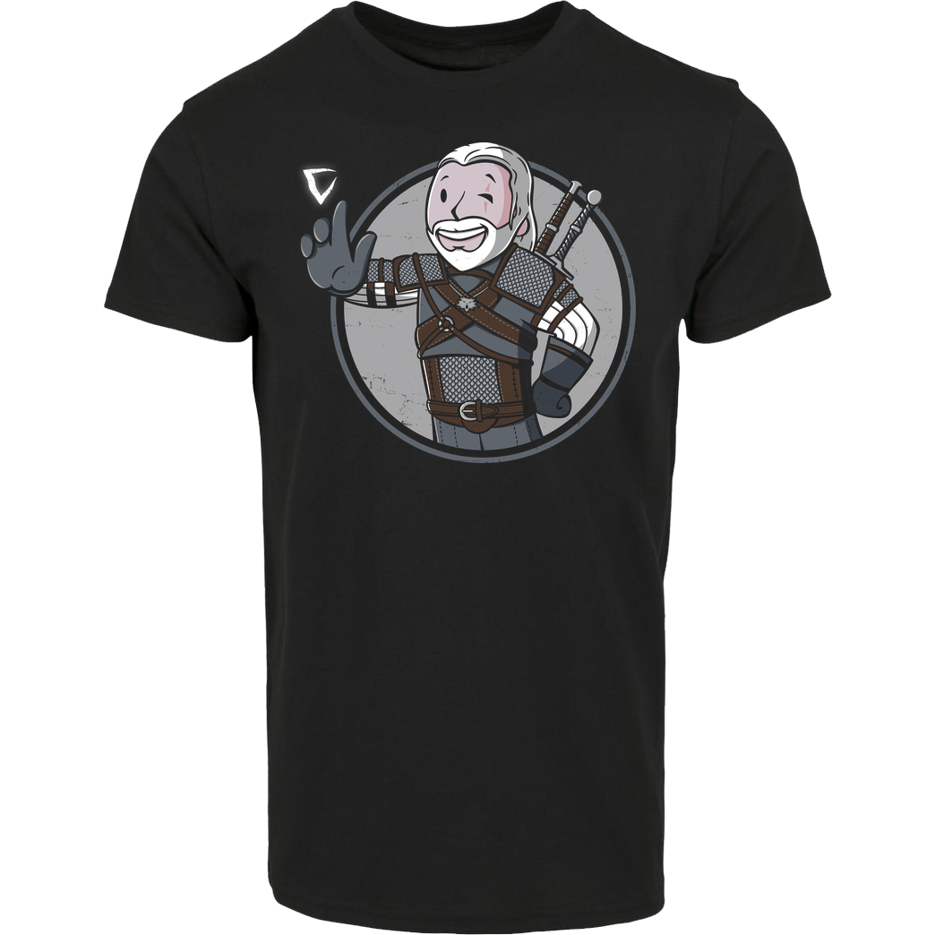 Eilex Design Witcher Boy T-Shirt House Brand T-Shirt - Black