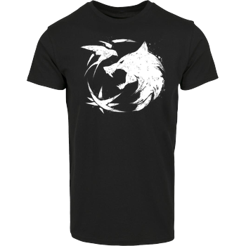 Witcher Symbol House Brand T-Shirt - Black